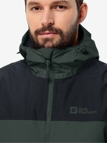 JACK WOLFSKIN Outdoor jacket 'JASPER' in Black