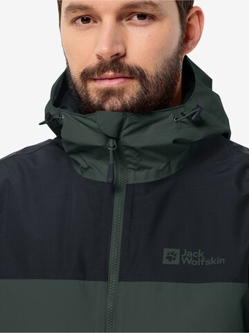 JACK WOLFSKIN Куртка в спортивном стиле 'JASPER' в Черный