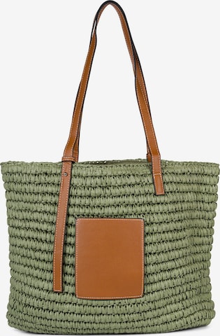 styleBREAKER Shopper in Grün: Vorderseite