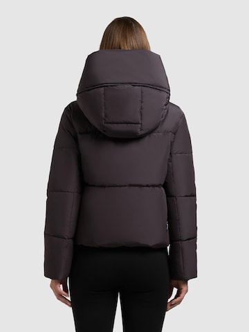 khujo Winter jacket 'Audrey Matt' in Purple