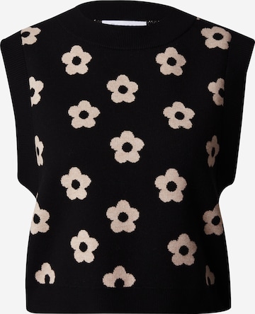 florence by mills exclusive for ABOUT YOU Pullover 'Candy' in Schwarz: Vorderseite