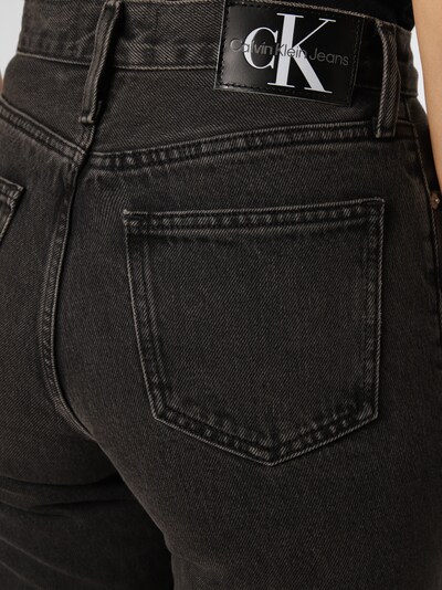 Calvin Klein Jeans Jeans ' Mom Jean ' in black denim, Produktansicht