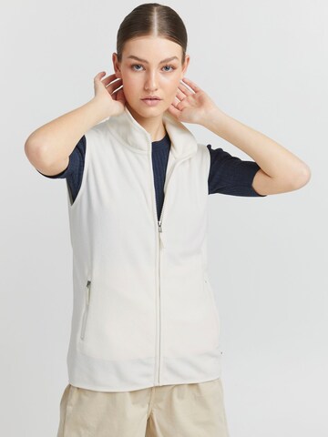 Gilet 'Ragnara' di Oxmo in bianco: frontale