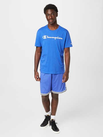 Champion Authentic Athletic Apparel Tričko – modrá