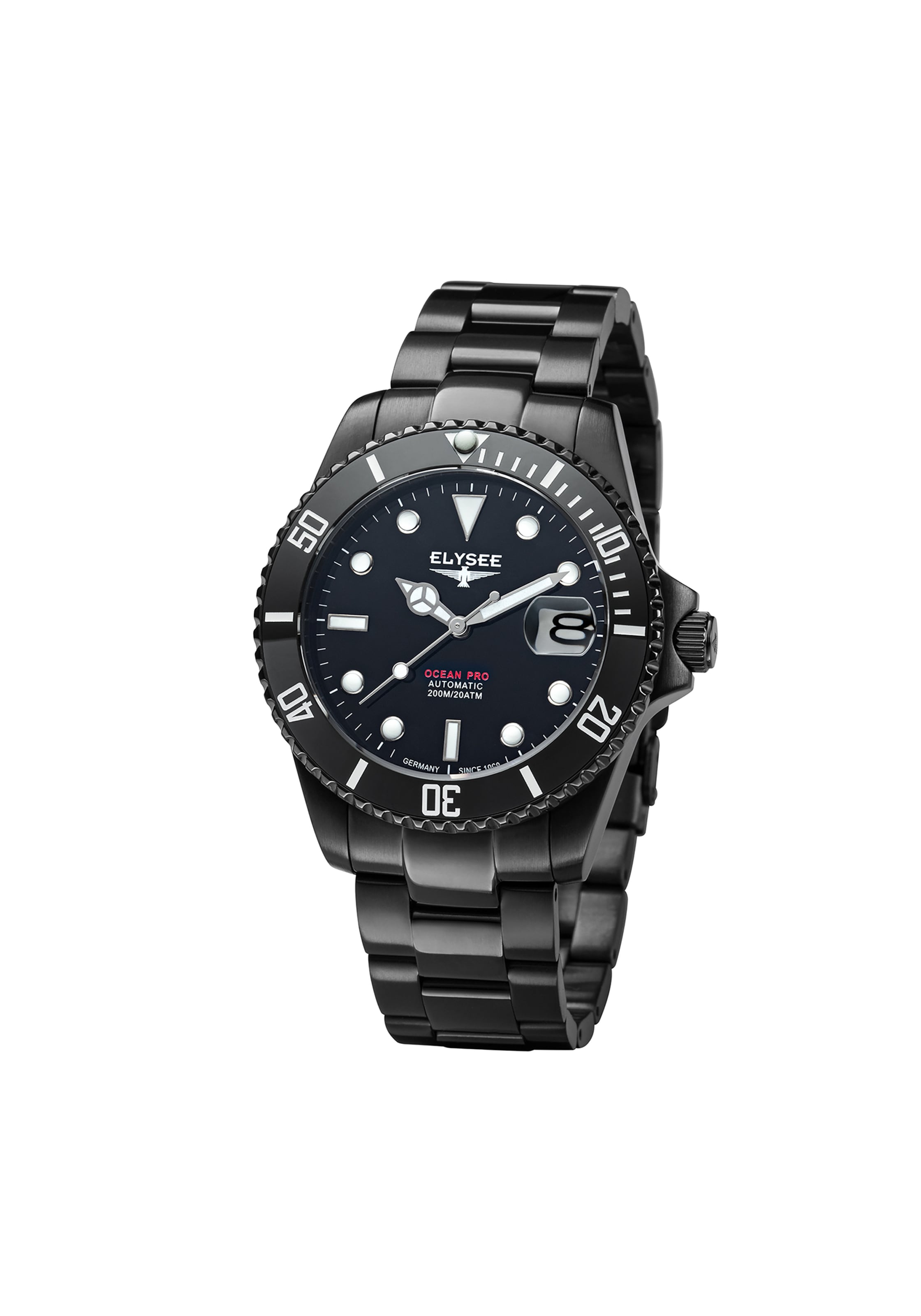 Männer Uhren ELYSEE Uhr 'Ocean Pro' in Schwarz - JE81212
