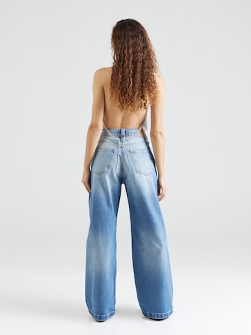 WEEKDAY Wide leg Jeans 'Duchess' in Blauw