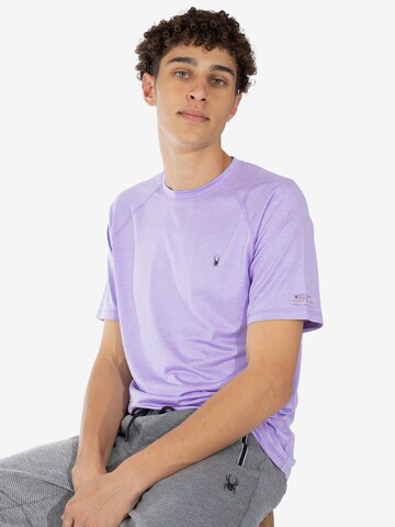 Spyder Performance Shirt in Purple