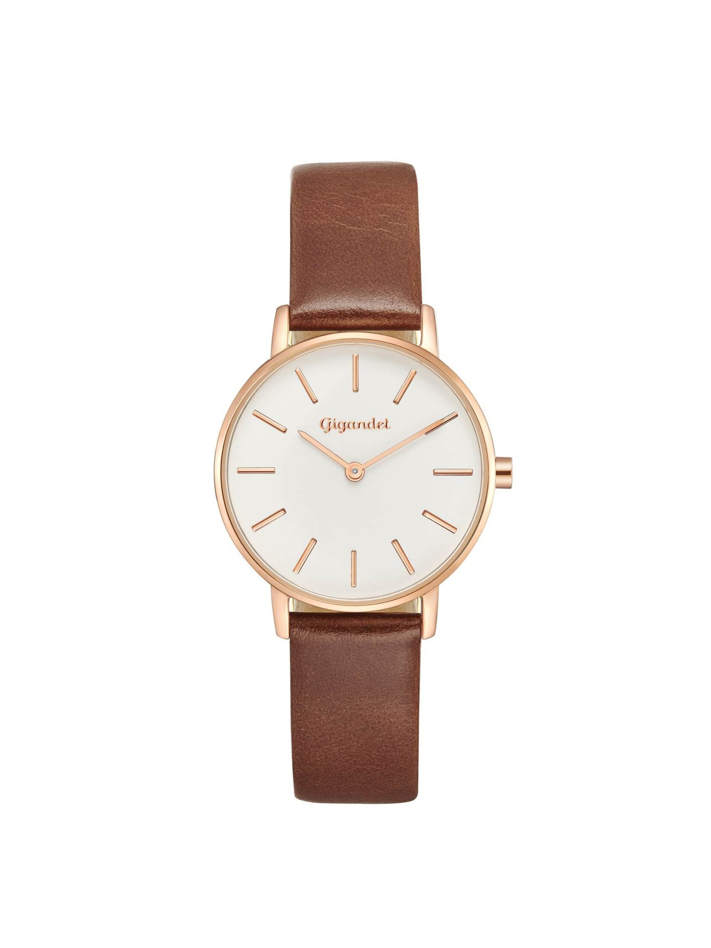 Gigandet Analog Watch 'MINIMALISM' in Gold: front