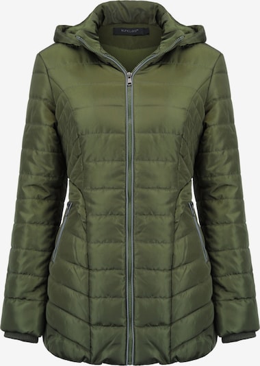 YOUTHUP Winterjacke in S in dunkelgrün, Produktansicht