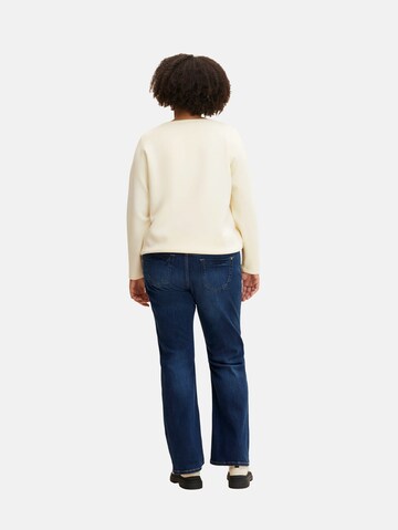 Tom Tailor Women + Bootcut Jeans in Blau