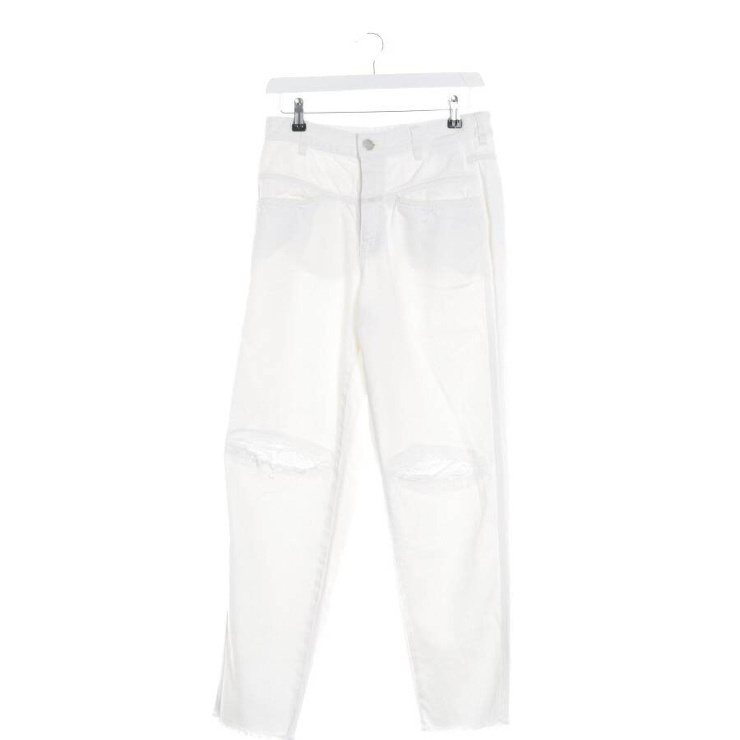 Closed Jeans in 25 in White: front