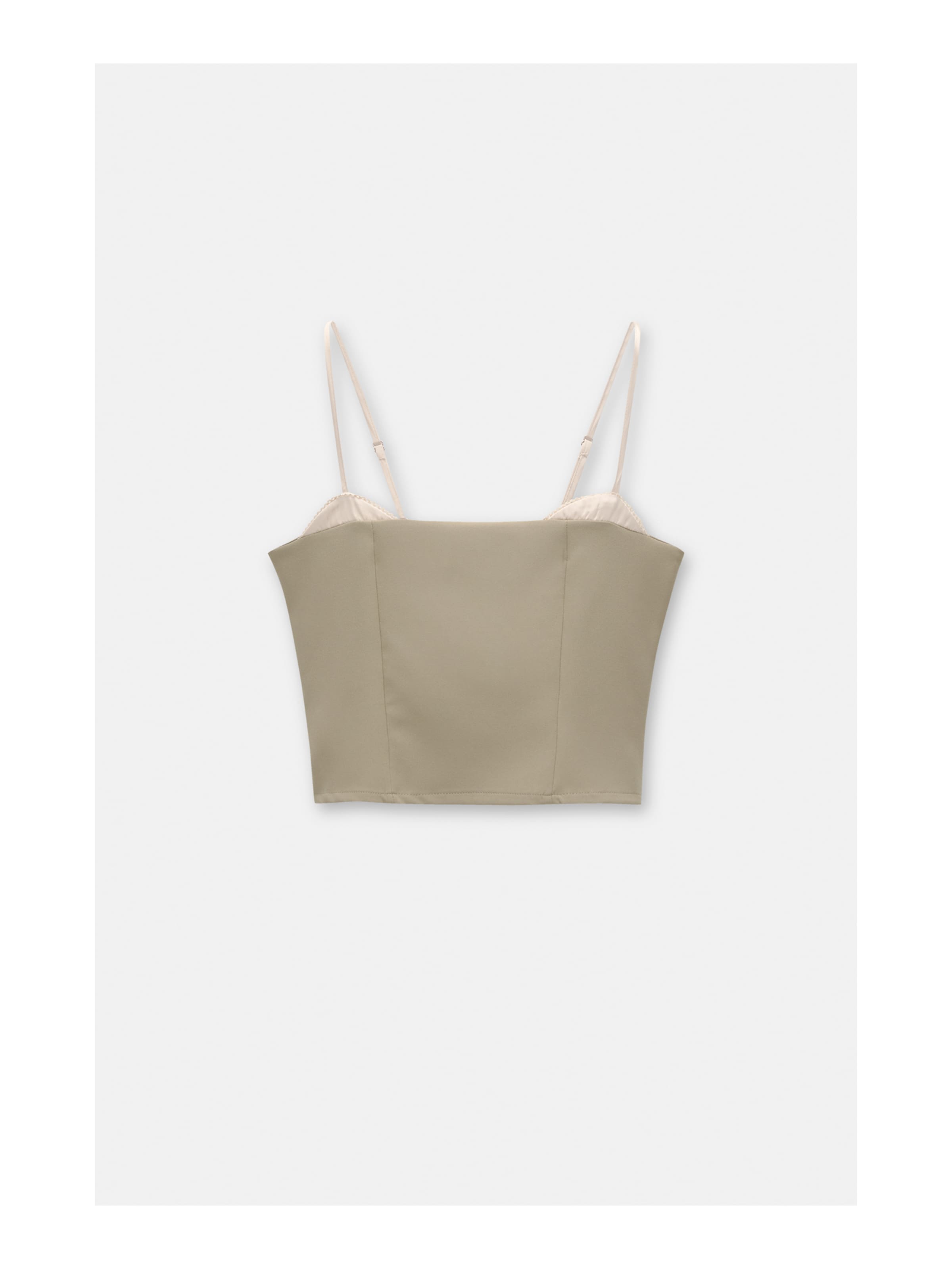 Haut Pull&Bear en beige