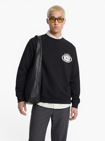 JACK & JONES Свитшот 'JCOFADE' в Черный: спереди