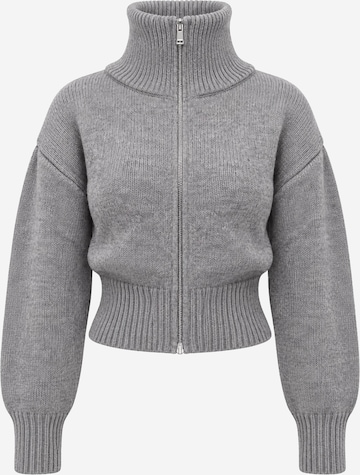 noar studios Strickjacke in Grau: Vorderseite