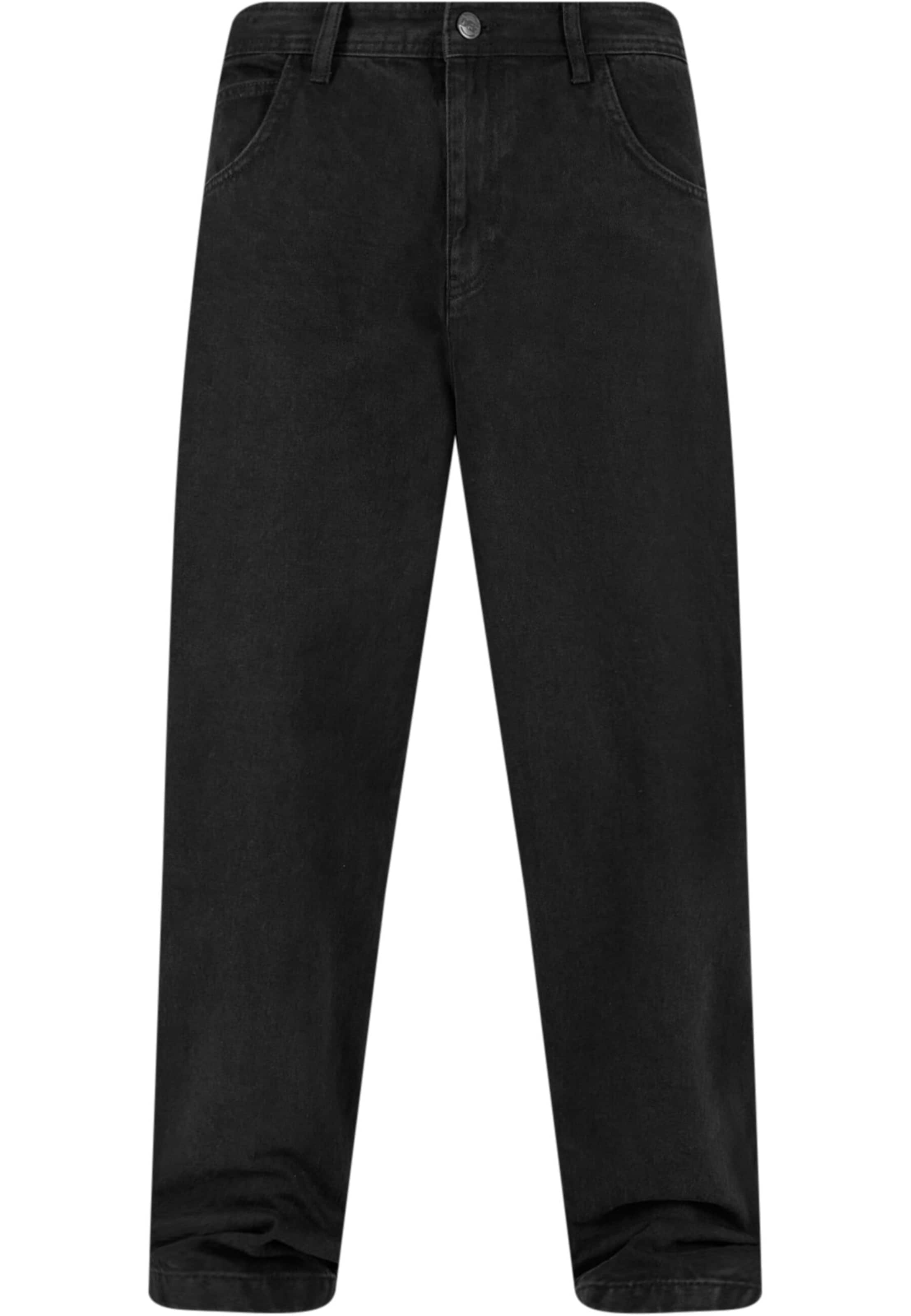 DEF Zúžený Džíny – černá: přední strana