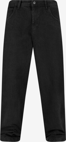 DEF Tapered Jeans in Zwart: voorkant