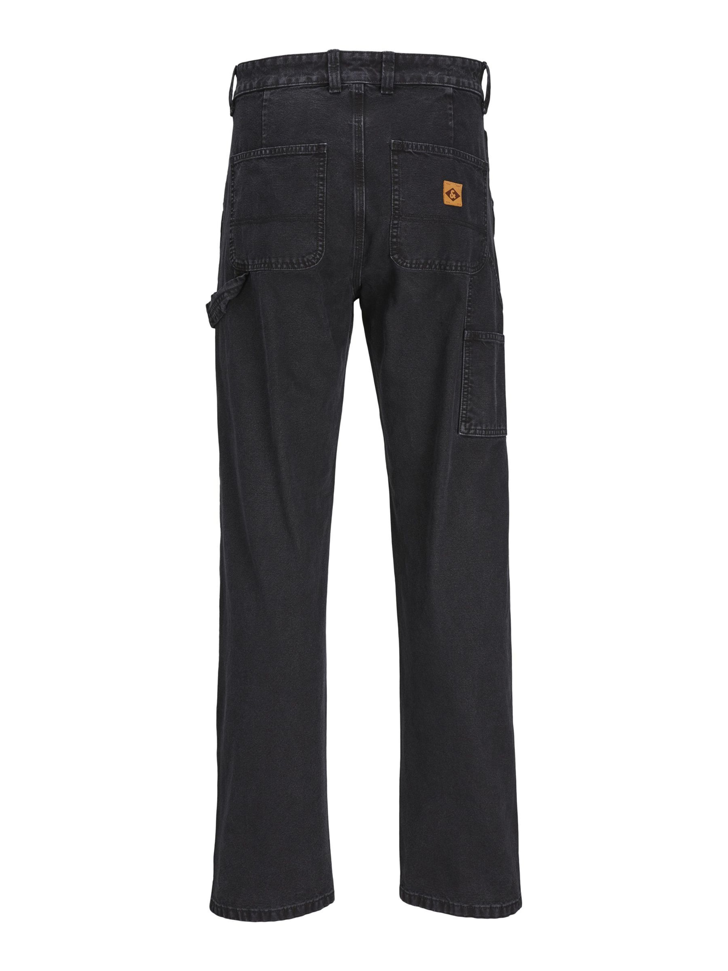 Loosefit Jeans 'JJIEddie JJCarpenter' di JACK & JONES in nero