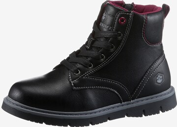 Lumberjack Stiefel in Schwarz: predná strana