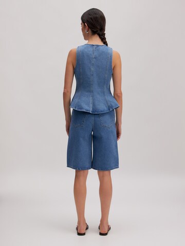 Haut 'Brenda' EDITED en bleu