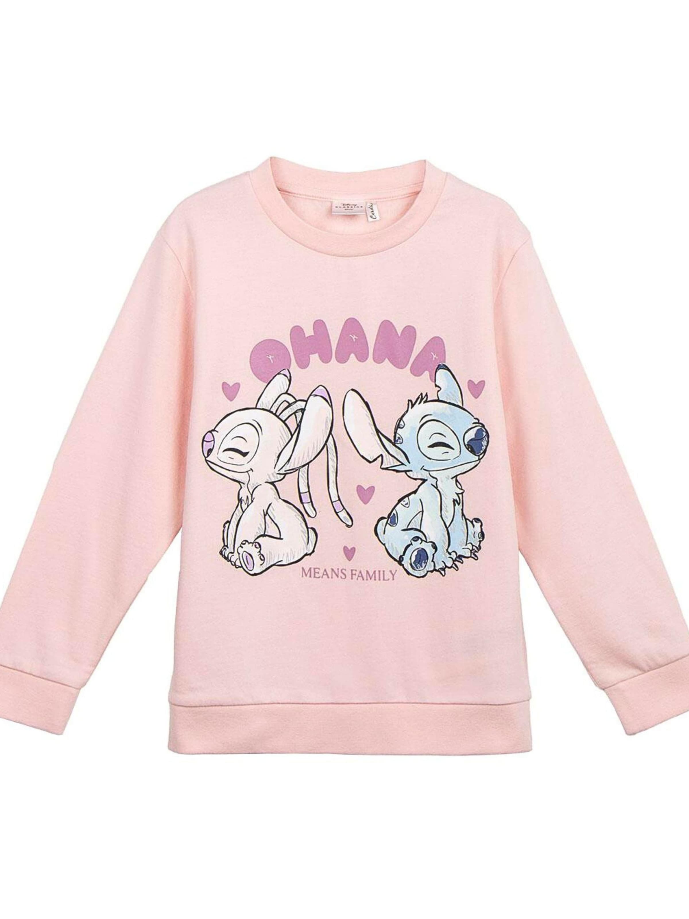 Disney Lilo & Stitch Sweatshirt 'Stitch & Angel' in Rose, Item view
