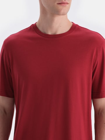 Pyjama long Dagi en rouge