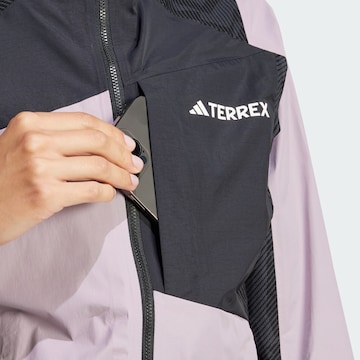 ADIDAS TERREX Outdoor Jacket 'Xperior Hybrid' in Purple