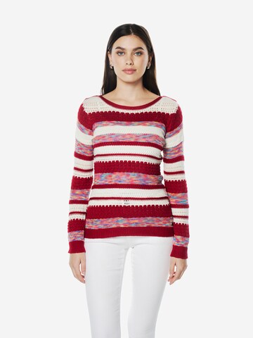 KOROSHI Sveter - Červená: predná strana