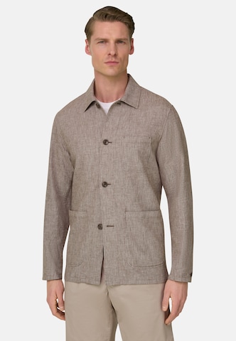 Boggi Milano Jacke in Braun: Vorderseite