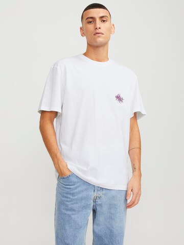 JACK & JONES Bluser & t-shirts 'Lafayette' i hvid: forside