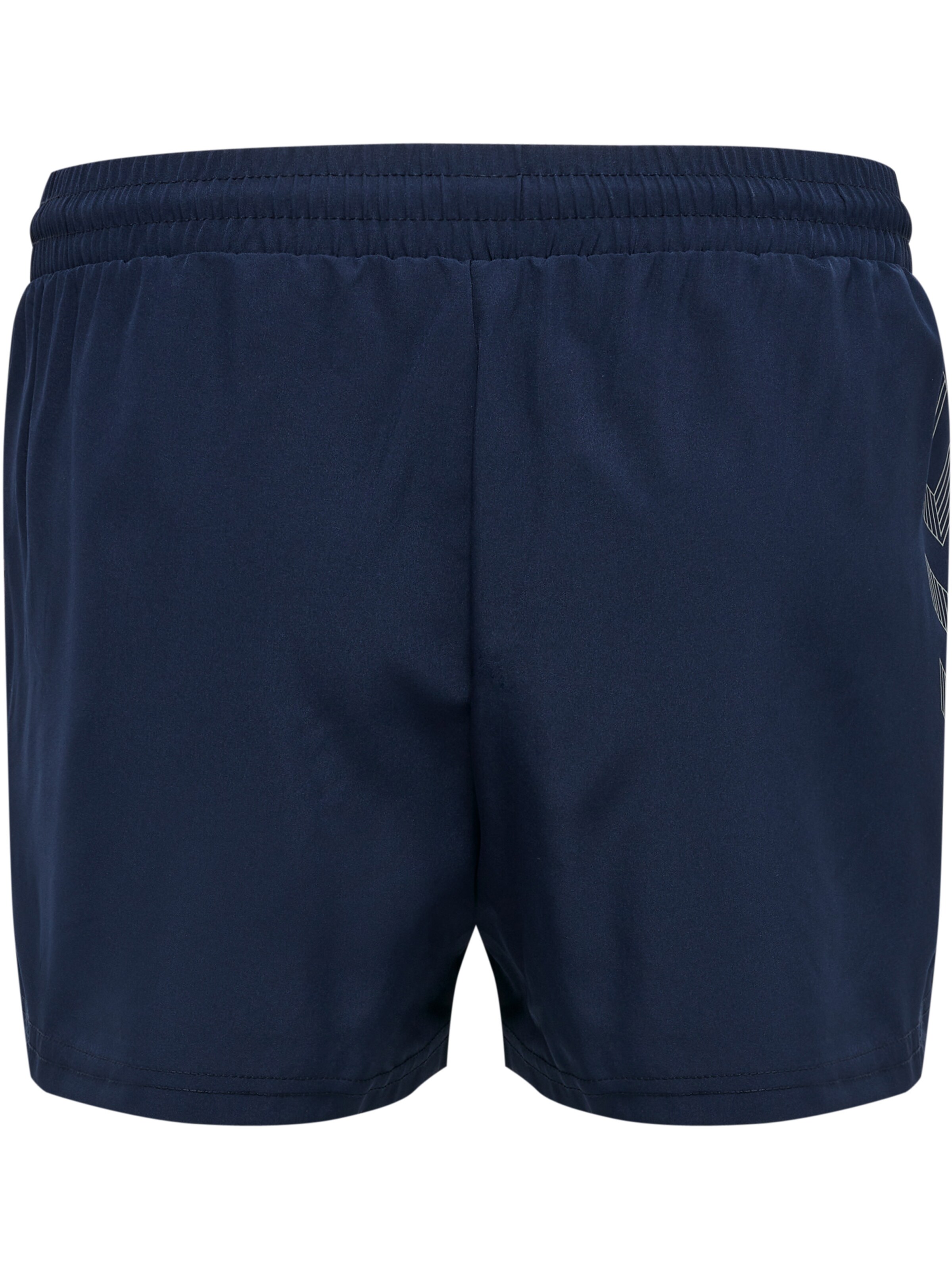 Hummel Regular Workout Pants 'Move Grid' in Blue: front