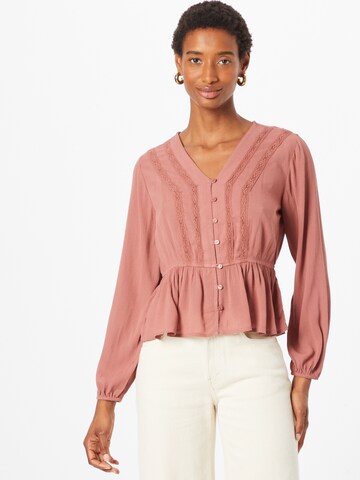 ABOUT YOU Blouse 'Brylee' in Roze: voorkant