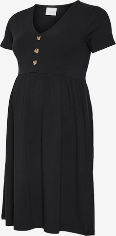 Robe 'EVA LIA' MAMALICIOUS en noir : devant