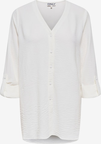 ONLY - Blusa 'ONLJANA METTE' en blanco: frente