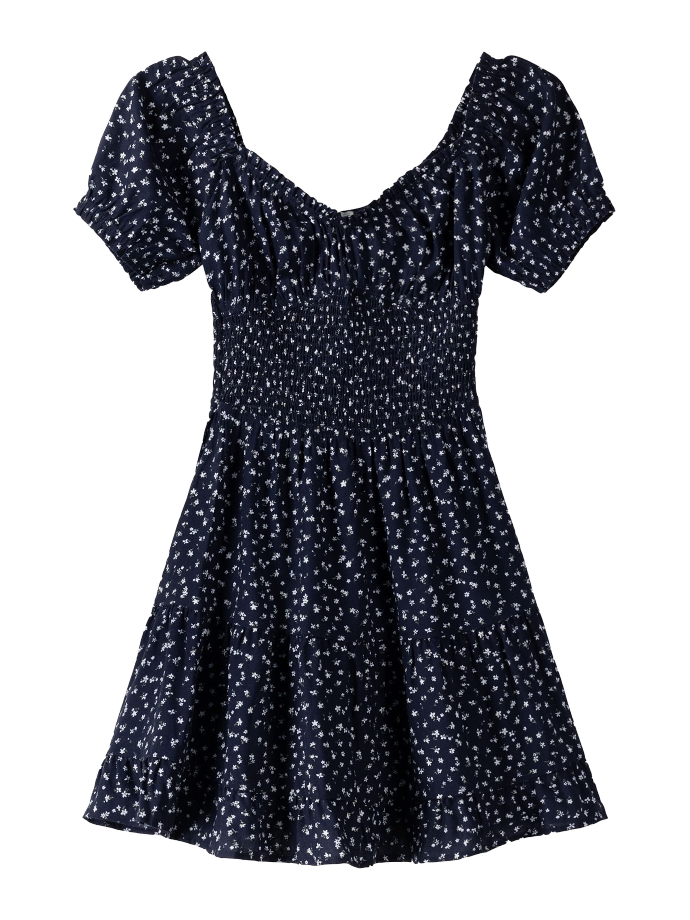 Bershka Summer dress in Blue: front