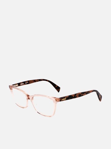 Lunettes de soleil Liu Jo en marron : devant