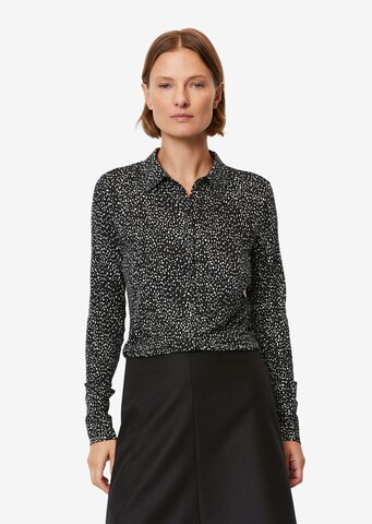 Marc O'Polo Blouse in Black: front