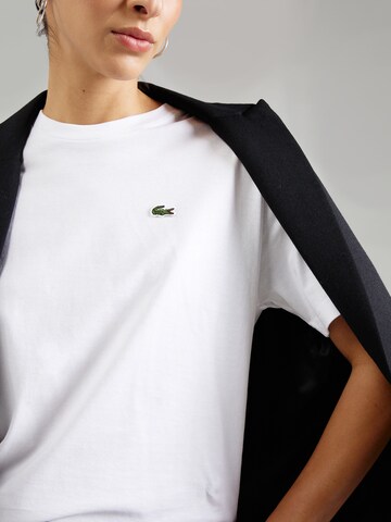Maglietta di LACOSTE in bianco
