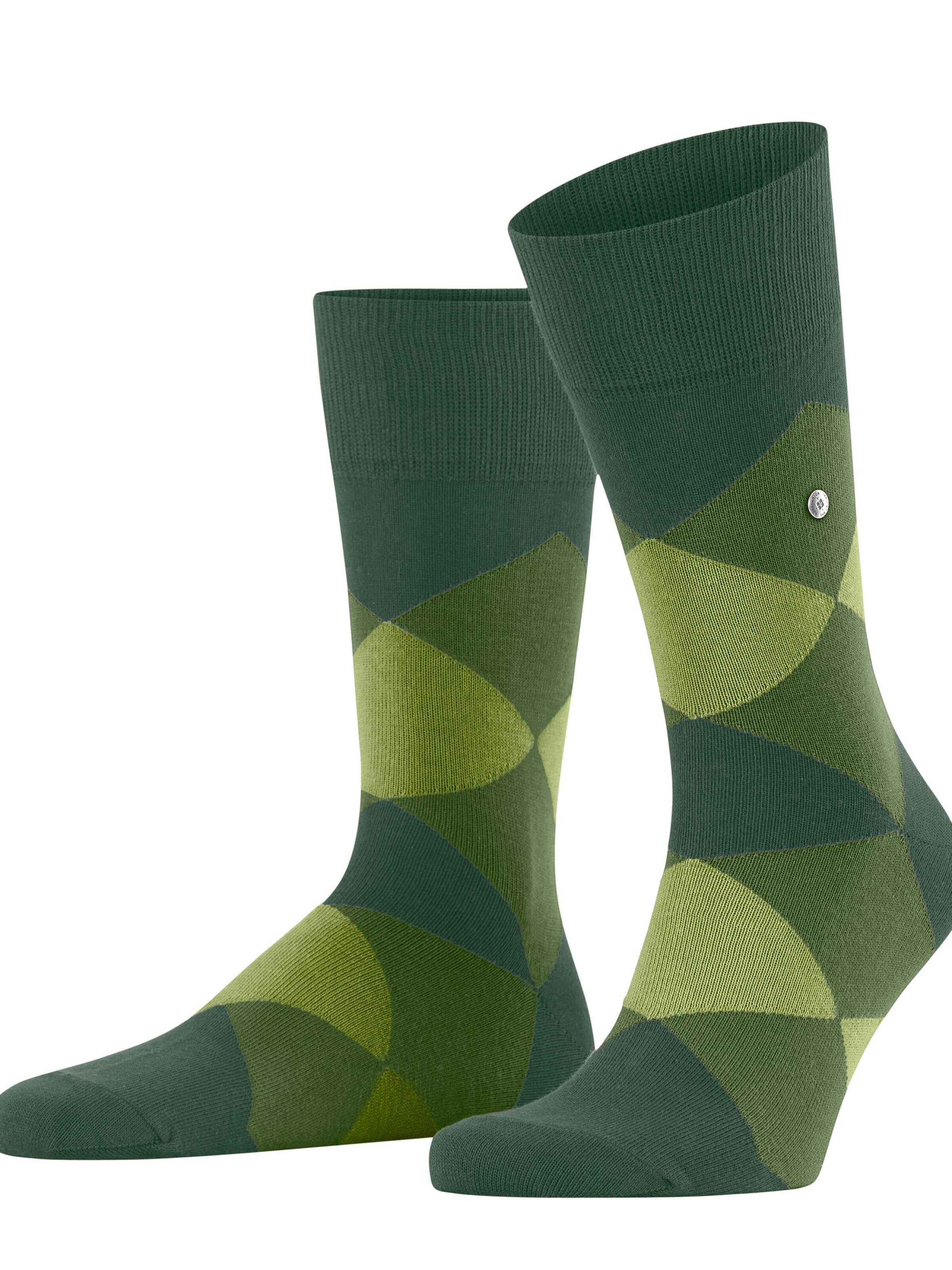 BURLINGTON Socken 'Clyde'‌‌ in Grün: Vorderseite