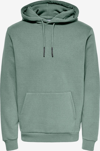 zaļš Only & Sons Sportisks džemperis 'ONSCeres': no priekšpuses