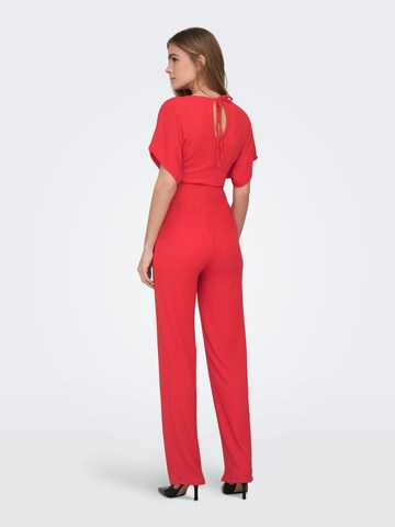 Only Maternity - Jumpsuit 'OLMPetris' en rojo