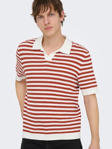 Only & Sons Свитер 'ONSSERGE' в Белый