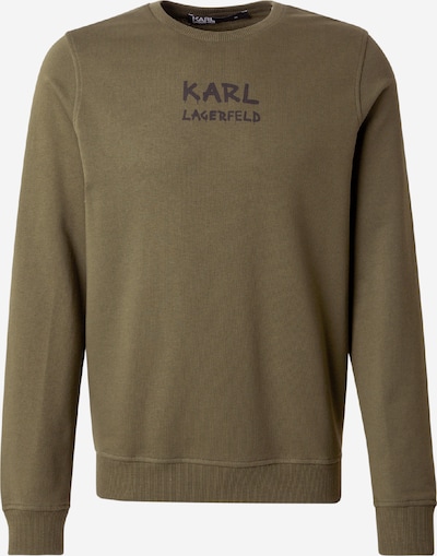 Karl Lagerfeld Sweater majica u tamno smeđa / maslinasta, Pregled proizvoda