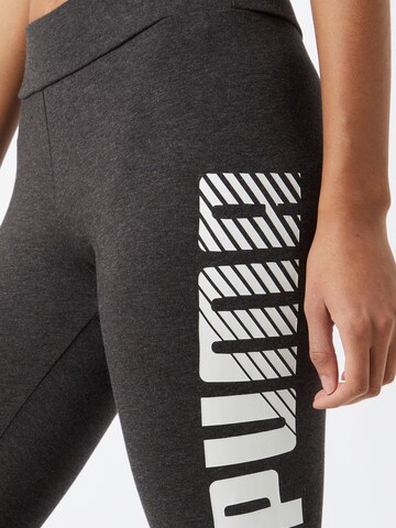 PUMA Skinny Workout Pants in Grey