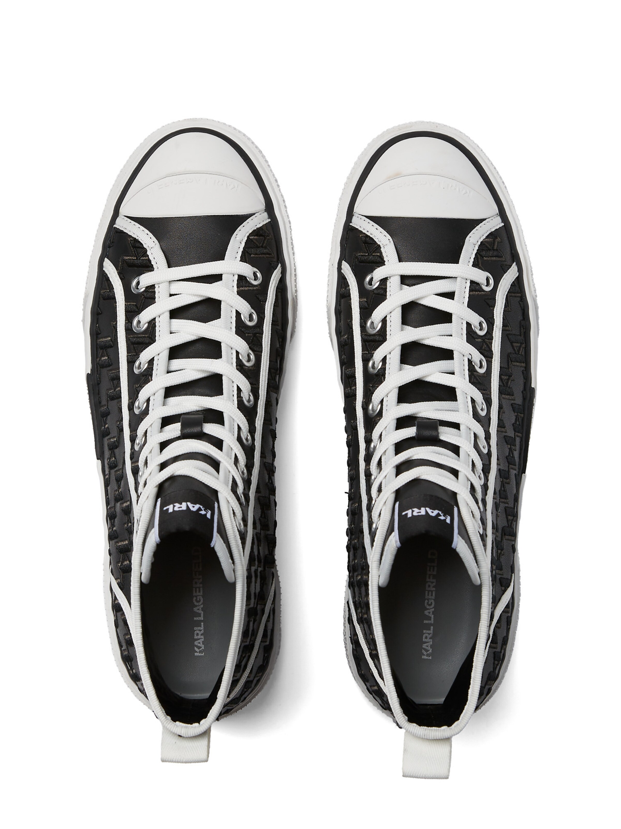 Karl Lagerfeld High-top trainers in White