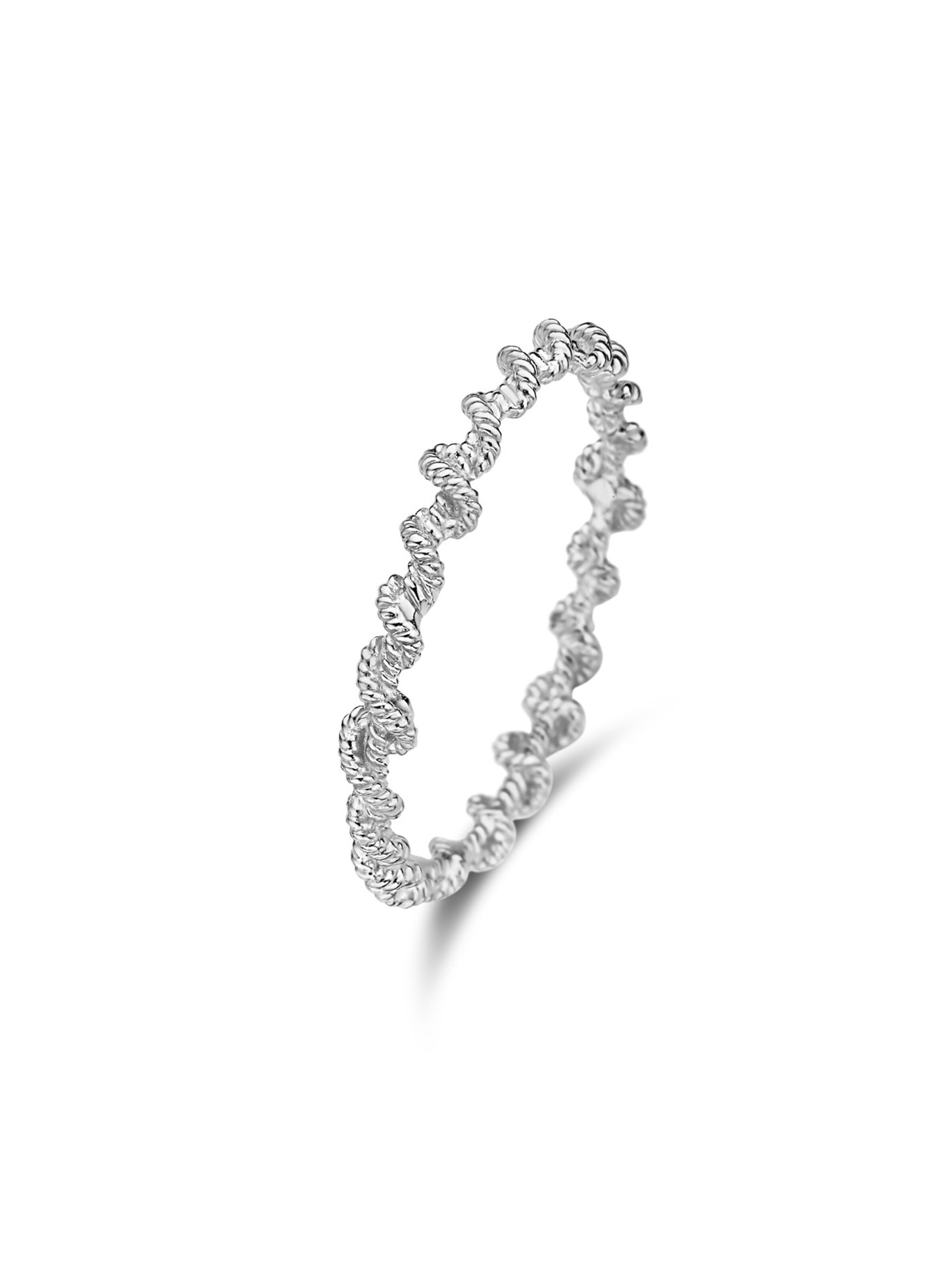 Violet Hamden Ring in Silber: Vorderseite