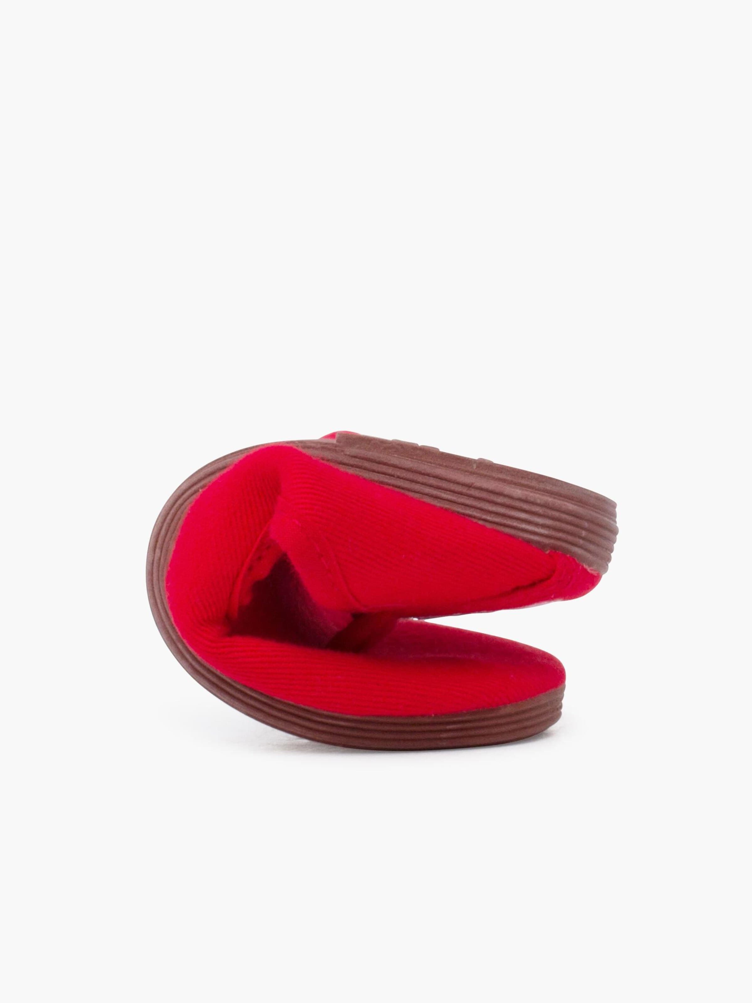 Pisamonas - Sapatilhas em vermelho