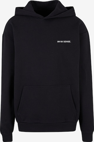 9N1M SENSE - Sweatshirt 'Stronger' em preto: frente