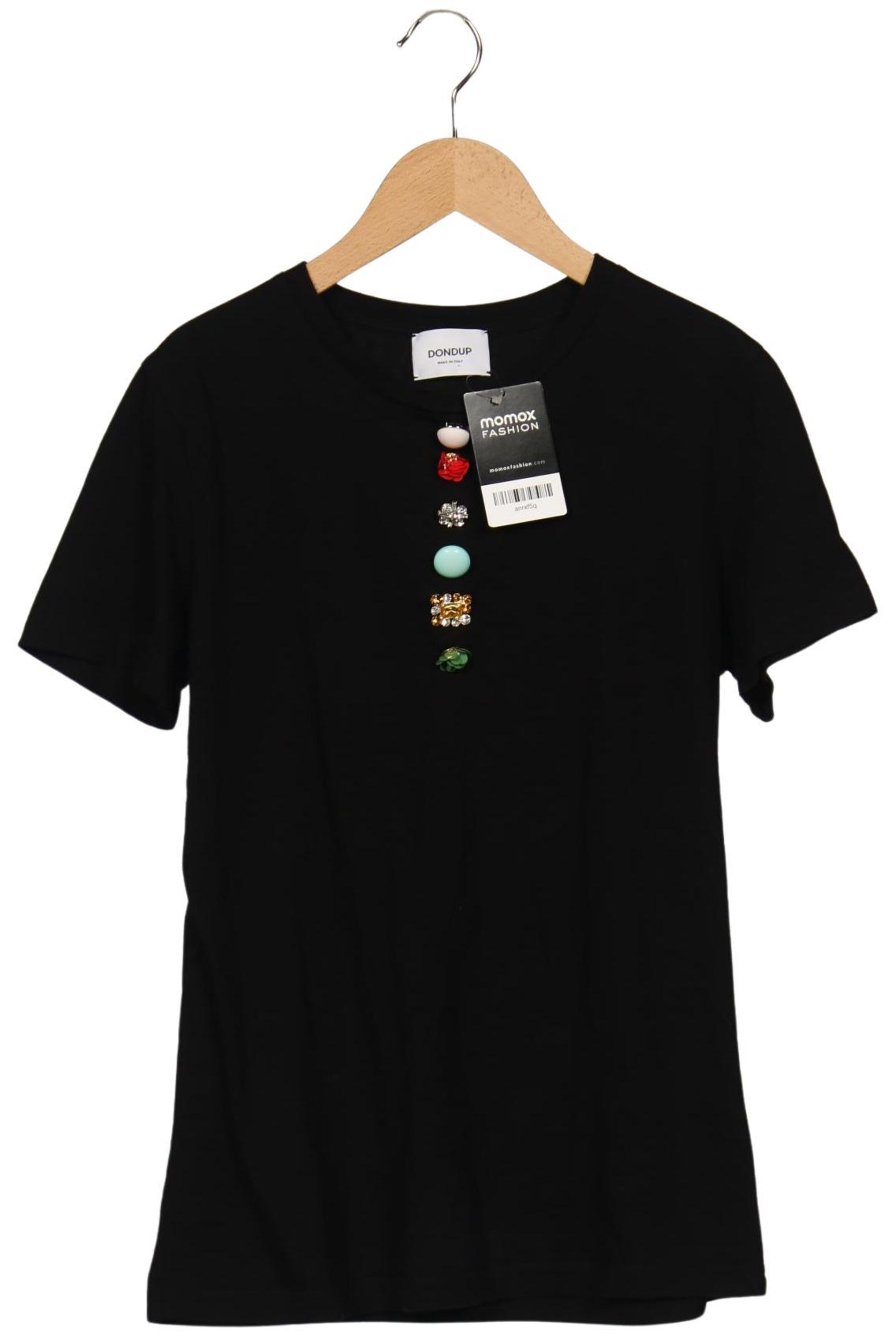 Dondup T-Shirt M in Schwarz: Vorderseite