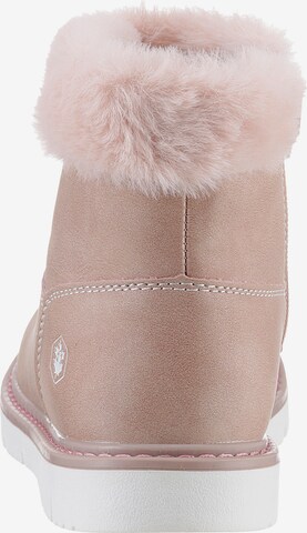 Lumberjack Boots in Pink