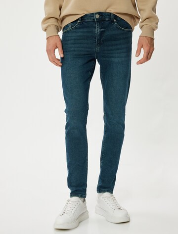 Koton Skinny Jeans in Blauw: voorkant